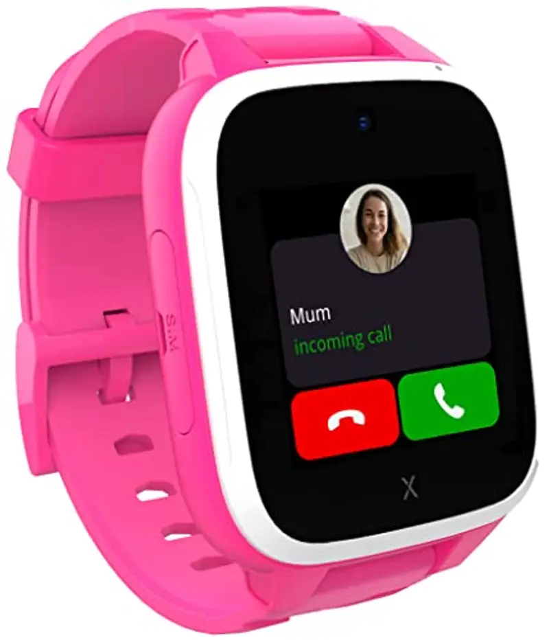 XPLORA XGO 3 - Telefono orologio per bambini (4G) - Chiamate, messaggi, modalità scuola per bambini, funzione SOS, localizzazione GPS, fotocamera e contapassi - Include 2 anni di garanzia (ROSA) miniatura 3