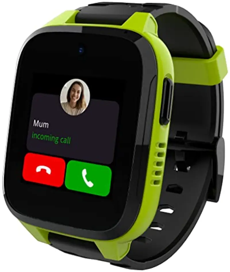 Xplora XGO 3 - Telefono orologio per bambini (4G) - Chiamate, messaggi, modalità scuola per bambini, funzione SOS, localizzazione GPS, fotocamera e contapassi - Include 2 anni di garanzia (VERDE)