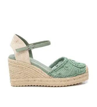 per donna 14384502-AQUA Espadrillas 143845 turchese (37), 5 a 8cm, Fibbia, Casual