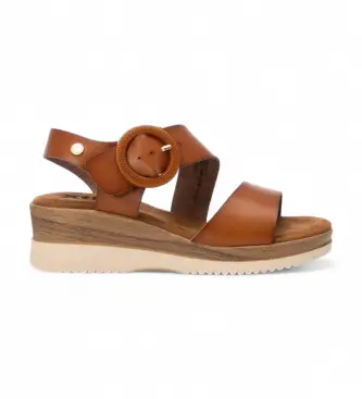 per donna 14394401-CAMEL Sandali 143944 marrone (37), 3 a 5cm, Fibbia, Casual