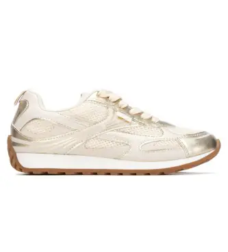 per donna 14500301-ORO Sneakers dorate 145003 (37), Basso, Stringhe, Casual Pelle