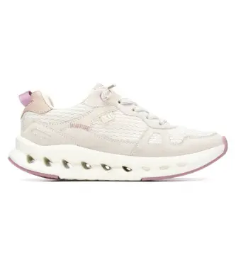per donna 14504201-HIELO Sneakers beige 145042 (37), Basso, Stringhe, Casual, Sportivo, Multisport Bianco