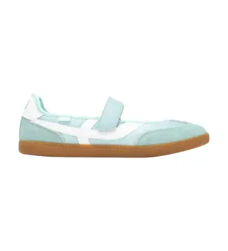 per donna 14505604-AQUA Ballerine turchesi 145056 (37), Basso, Velcro, Casual, Verde, Turchese