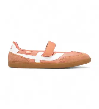 per donna 14505605-CORAL Ballerine 145056 corallo (37), Basso, Velcro, Casual Rosso