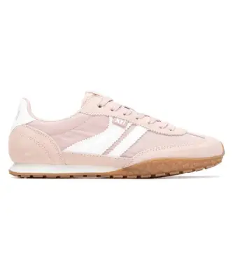per donna 14505904-NUDE Sneakers 145059 nude (37), Basso, Stringhe, Casual, Nudo, Tessuto