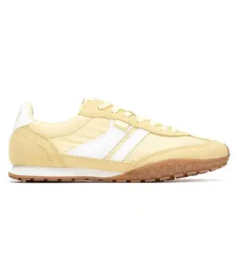 per donna 14505906-AMARILLO Sneakers 145059 gialle (37), Tessuto, Basso, Stringhe, Casual, Giallo