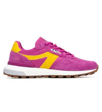per donna 14506504-FUCSIA Sneakers lilla 145065 (37), Tessuto, Basso, Stringhe, Casual Pelle