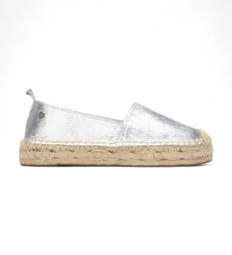 per donna 14508102-PLATA Espadrillas argento 145081 (37), Basso, Nessuno, Casual