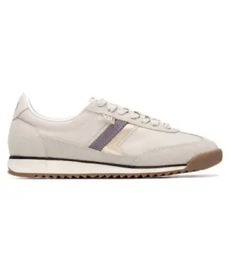 per donna 14509001-BEIGE Sneakers beige 145090 (37), Basso, Stringhe, Casual