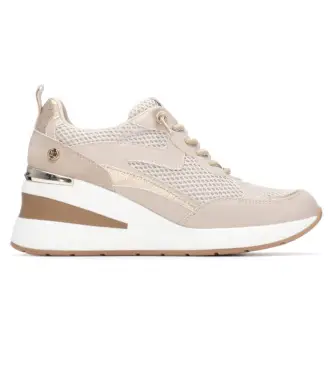 per donna 14510105-BEIGE Sneakers beige 145101 (37), 3 a 5cm, Stringhe, Casual