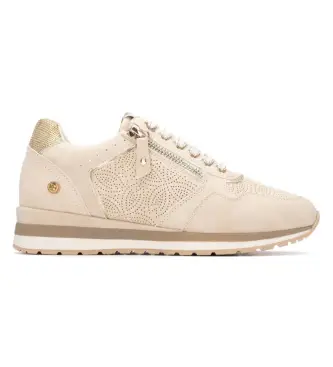 per donna 14516303-BEIGE Sneakers beige 145163 (37), Basso, Cerniera, Casual