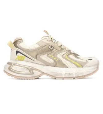 per donna 14517103-ORO Sneakers dorate 145171 (36), Basso, Stringhe, Casual, Sportivo