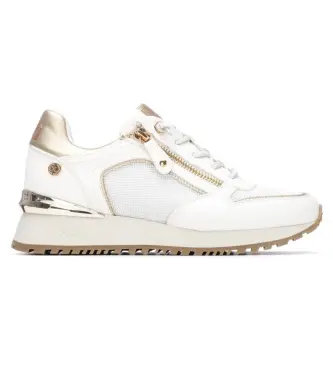 per donna 14519002-BLANCO Sneakers 145190 bianche (37), Bianco, Basso, Cerniera, Casual Pelle