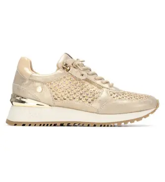 per donna 14519401-ORO Sneakers dorate 145194 (37), Basso, Cerniera, Casual
