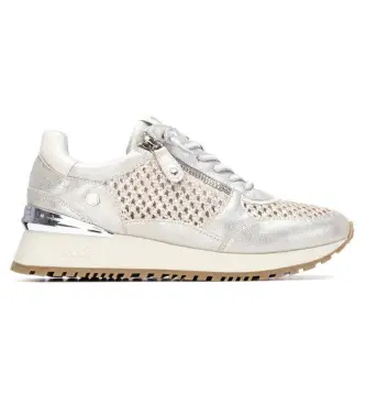 per donna 14519402-PLATA Sneakers argento 145194 (37), Nero, Basso, Cerniera, Casual