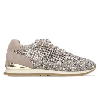 per donna 14519604-TAUPE Sneakers 145196 tortora (37), Basso, Stringhe, Casual Multicolore