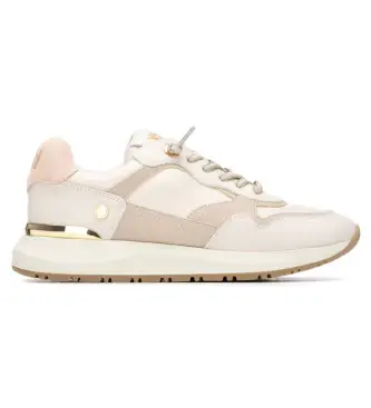 per donna 14520101-HIELO Sneakers beige 145201 (37), Tessuto, Basso, Stringhe, Casual