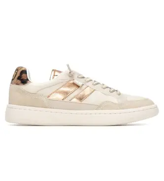 per donna 14520703-BEIGE Sneakers beige 145207 (37), Basso, Stringhe, Casual