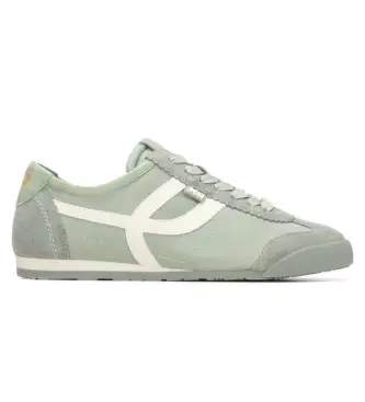 per donna 14521801-KAKI Sneakers 145218 verde (37), Tessuto, Basso, Stringhe, Casual