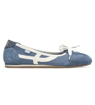 per donna 14522707-JEANS Ballerine blu 145227 (37), Basso, Nessuno, Casual