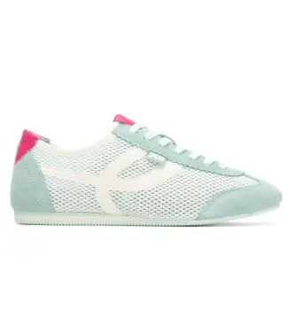 per donna 14522902-AQUA Sneakers 145229 verde (37), Tessuto, Basso, Stringhe, Casual