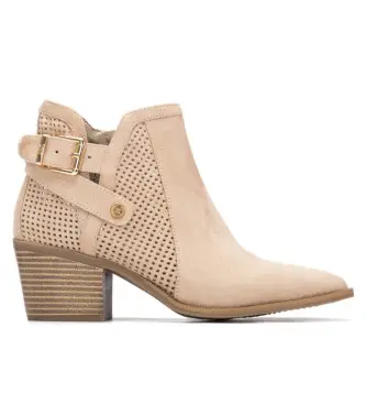 per donna 14526502-BEIGE Stivaletti beige 145265 (37), Basso, Nessuno, Casual