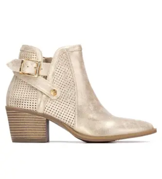 per donna 14526505-ORO Stivali 145265 oro (37), 3 a 5cm, Cerniera, Casual