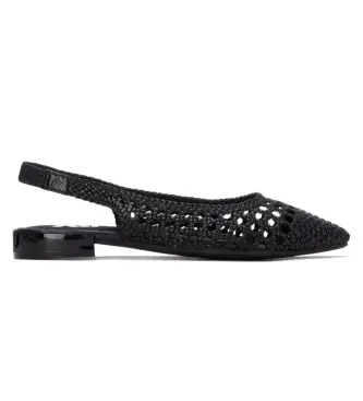 per donna 14530004-NEGRO Ballerine 145300 nere (37), Nero, Basso, 1 a 3 cm, Nessuno, Casual Pelle