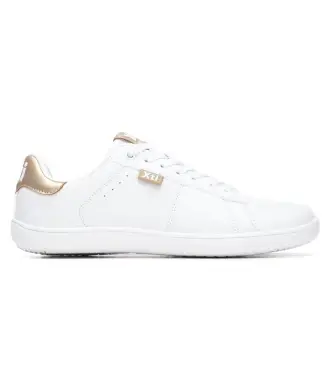 per donna 14532402-ORO Sneakers 145324 bianche (37), Bianco, Basso, Stringhe, Casual Pelle
