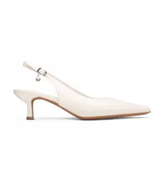 per donna 14535903-HIELO Scarpe 145359 bianche (37), Bianco, 3 a 5cm, Fibbia, Casual