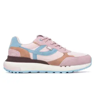 per donna 14540507-NUDE Sneakers 145405 nude (37), Tessuto, Basso, Stringhe, Casual, Nudo