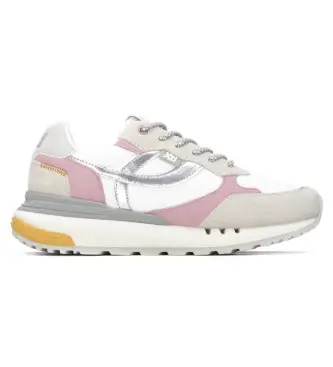 per donna 14540508-BLANCO Sneakers 145405 bianche (37), Bianco, Tessuto, Basso, Stringhe, Casual