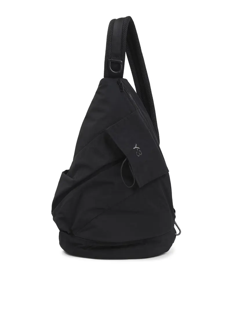 Borsa a tracolla Y-3 Utl Sling nera Nero