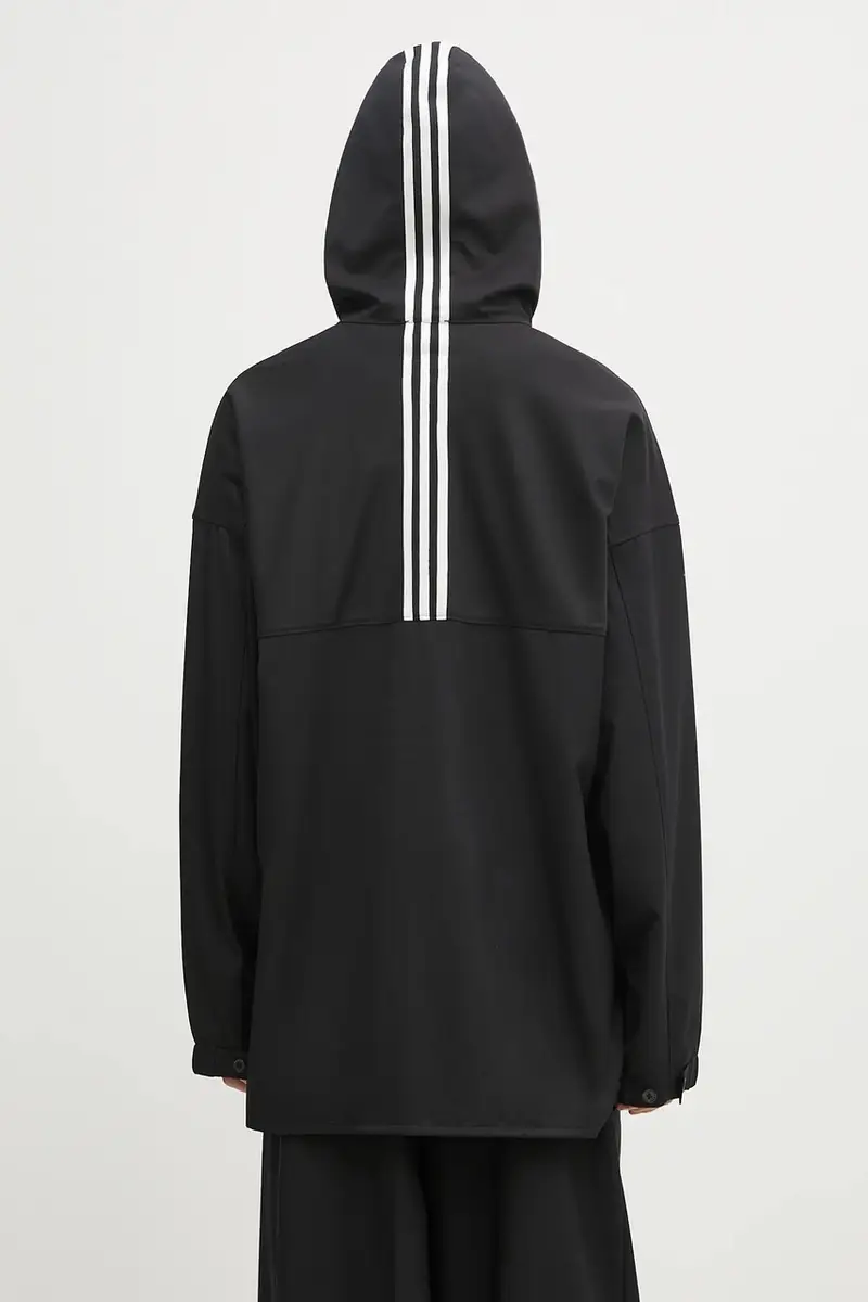 camicia con lana Refined Wool colore nero JX7276 miniatura 3