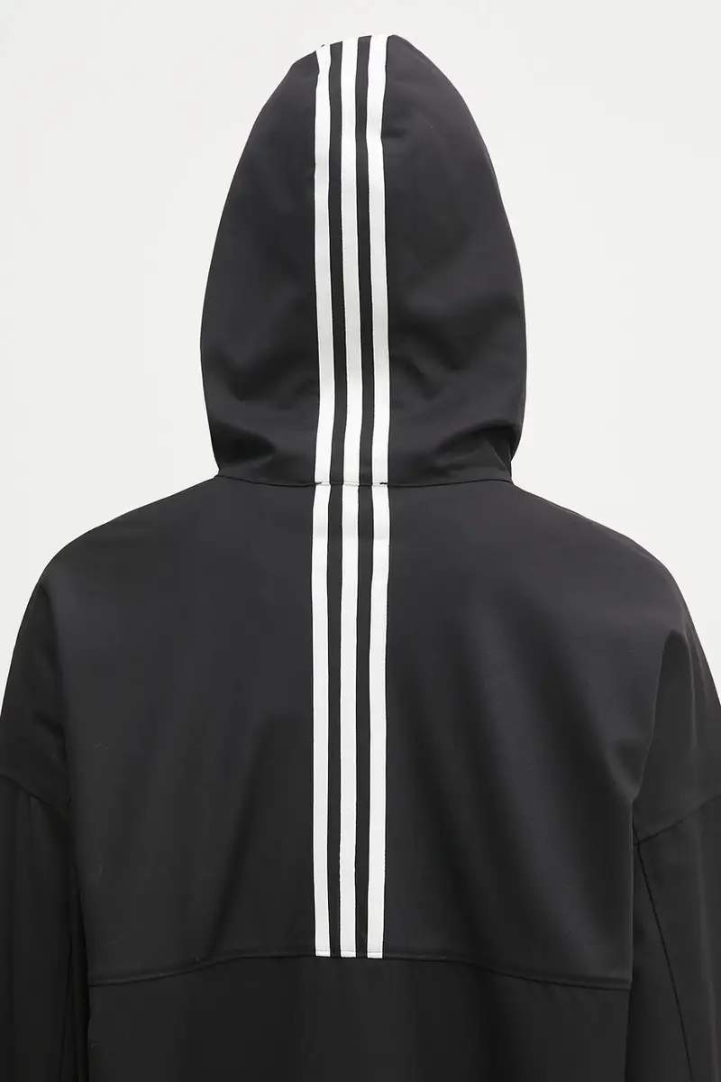 camicia con lana Refined Wool colore nero JX7276 miniatura 5