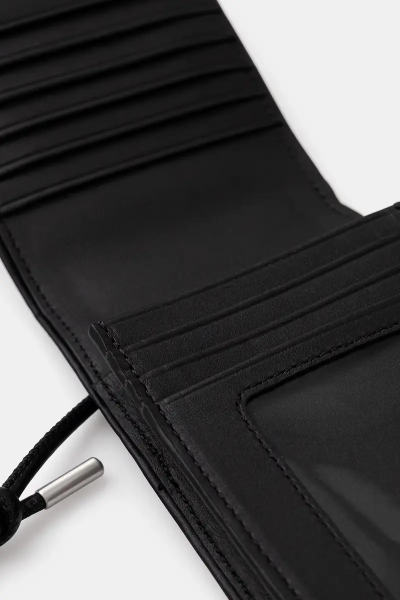 custodia per cellulare in pelle Phone Case colore nero KA4321 miniatura 3