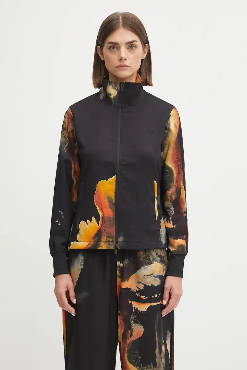 felpa Aop Sport Uniform Track donna colore nero KA9609