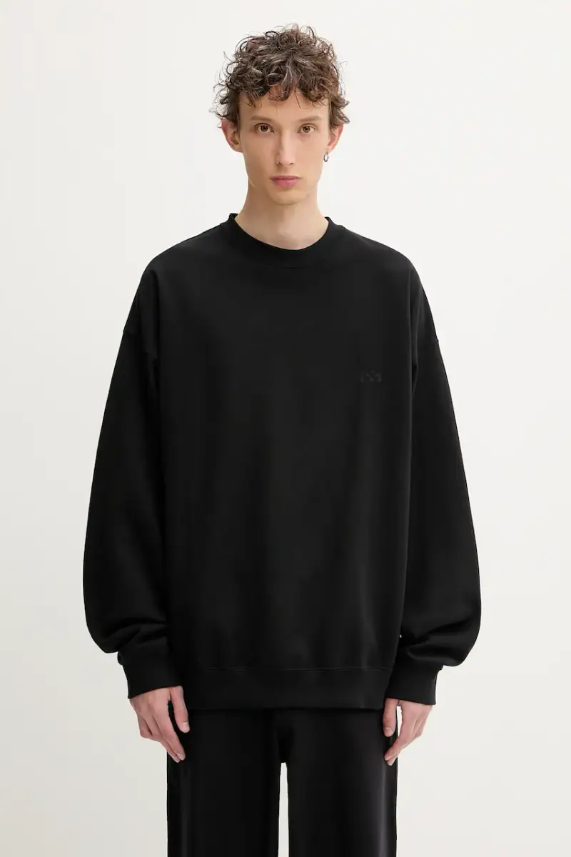 felpa JN4926 uomo colore nero FT Crew Sweat