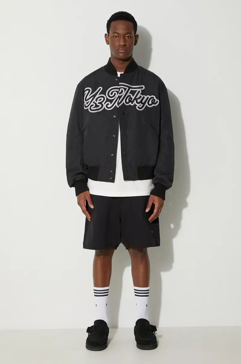 giacca bomber Nero miniatura 2