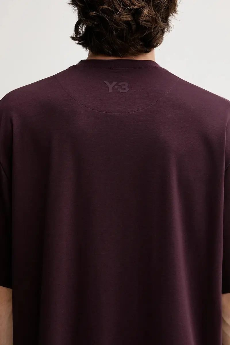 maglietta con lana Premium Short Sleeve colore granata JY8162 miniatura 4