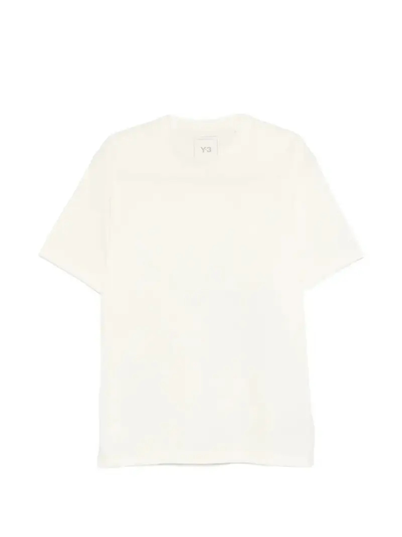 Y-3 Maglia bianca in cotone