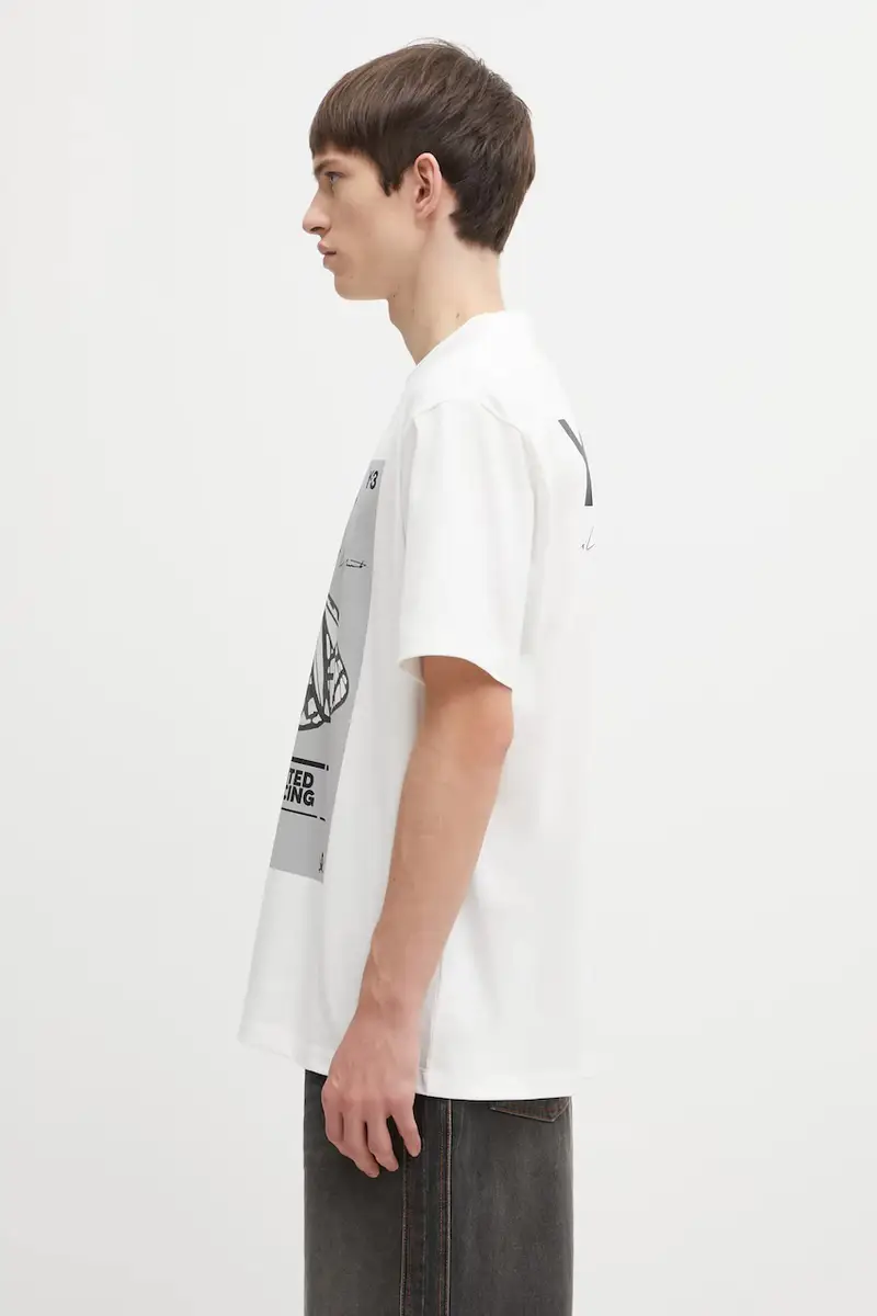 Y-3 T-shirt Uomo Bianco 3455034 miniatura 2