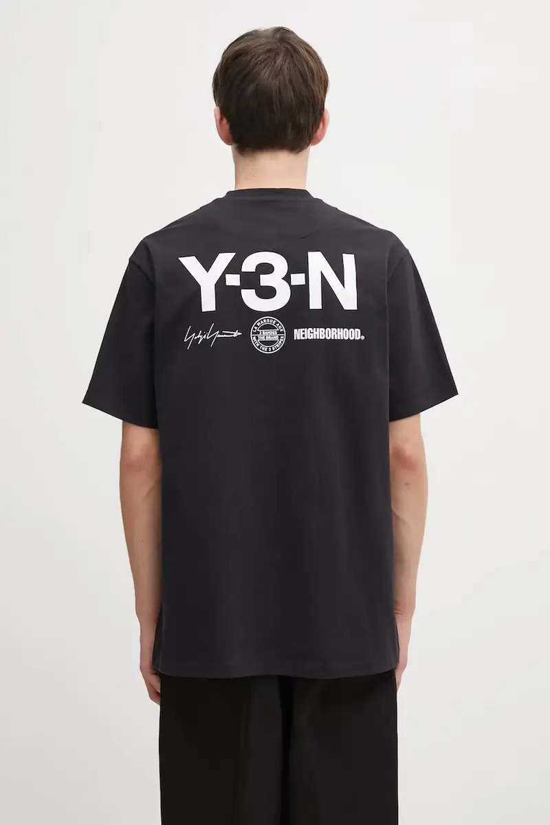 Y-3 T-shirt Uomo Nero 3455039 miniatura 3