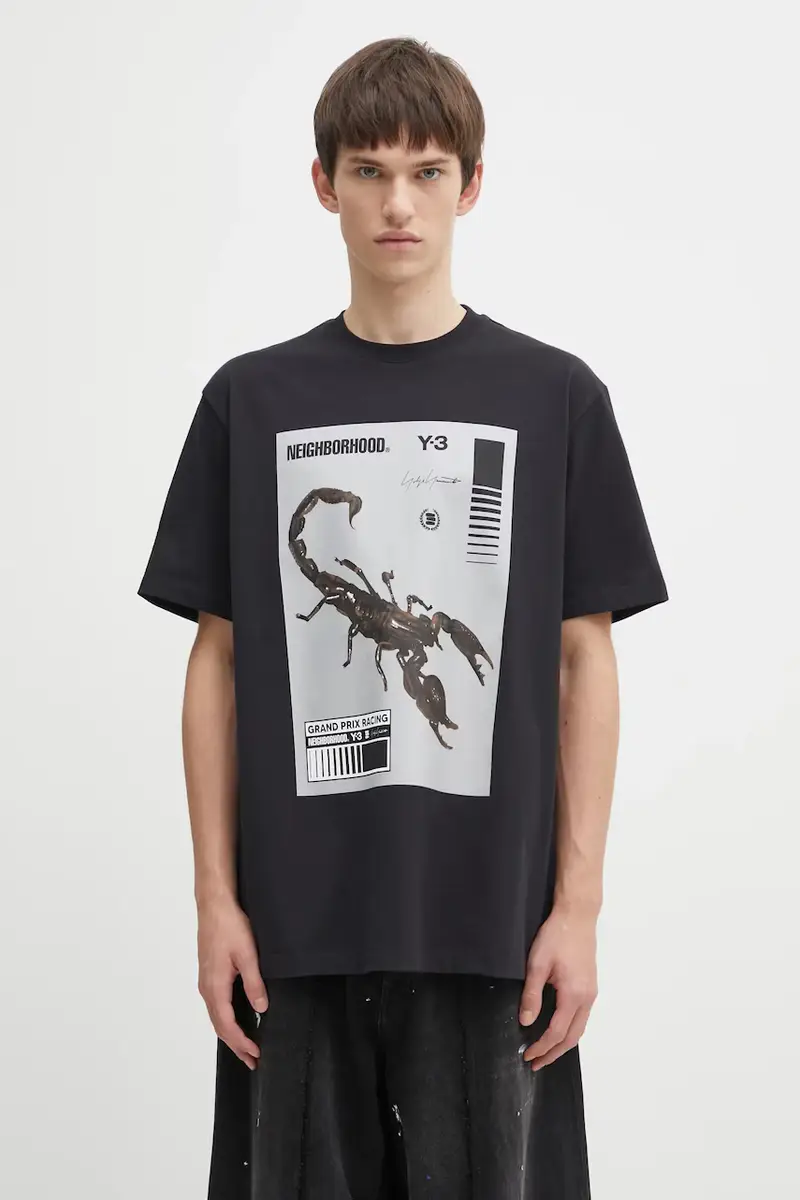 Y-3 T-shirt Uomo Nero 3455043