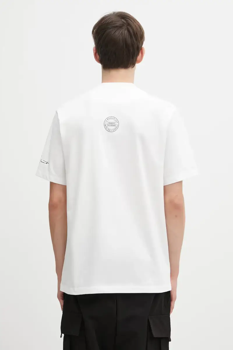 Y-3 T-shirt Uomo Bianco 3455033 miniatura 3