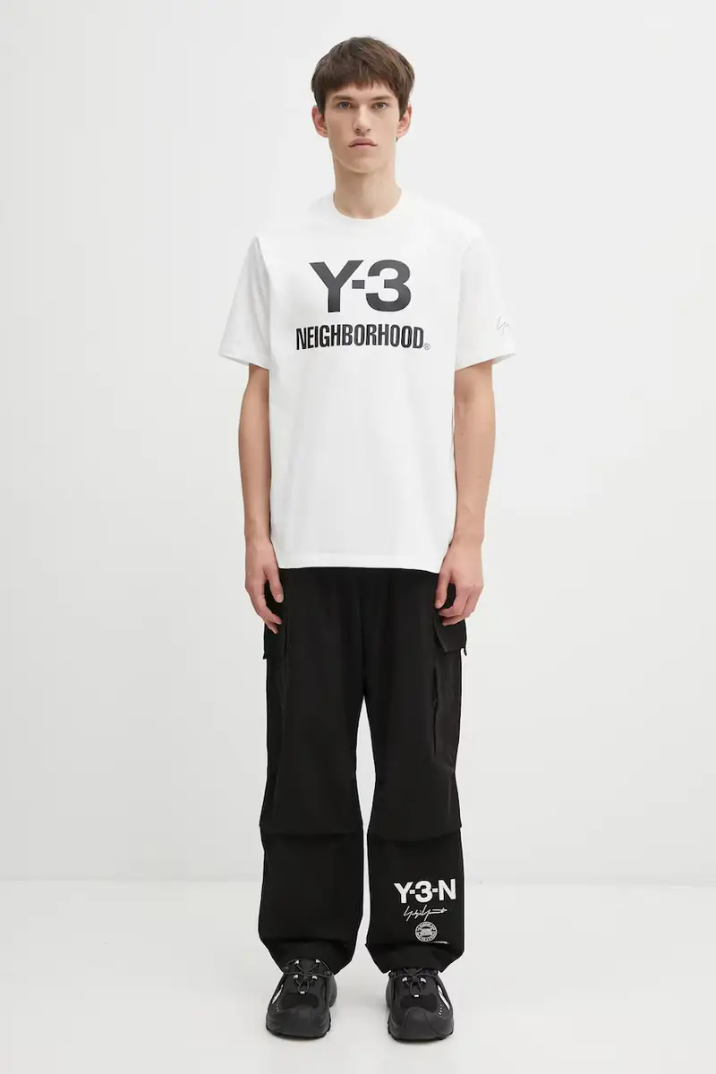 Y-3 T-shirt Uomo Bianco 3455033 miniatura 5