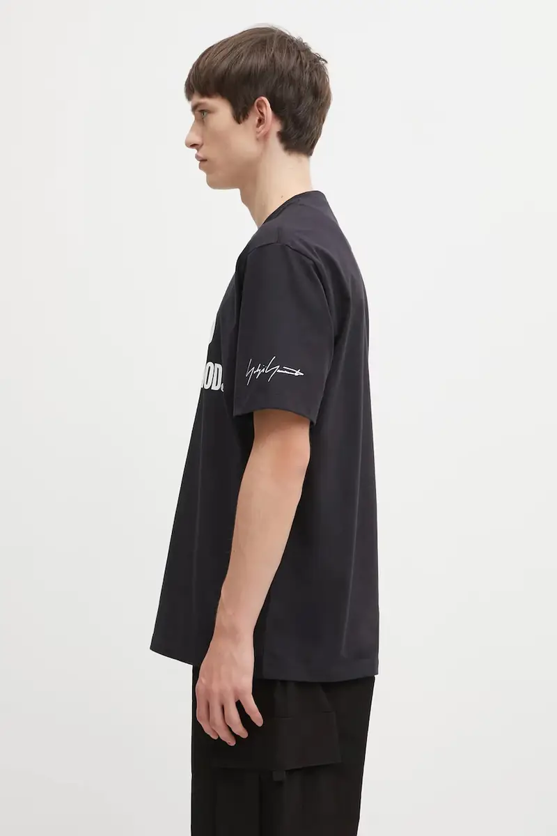 Y-3 T-shirt Uomo Nero 3455041 miniatura 2