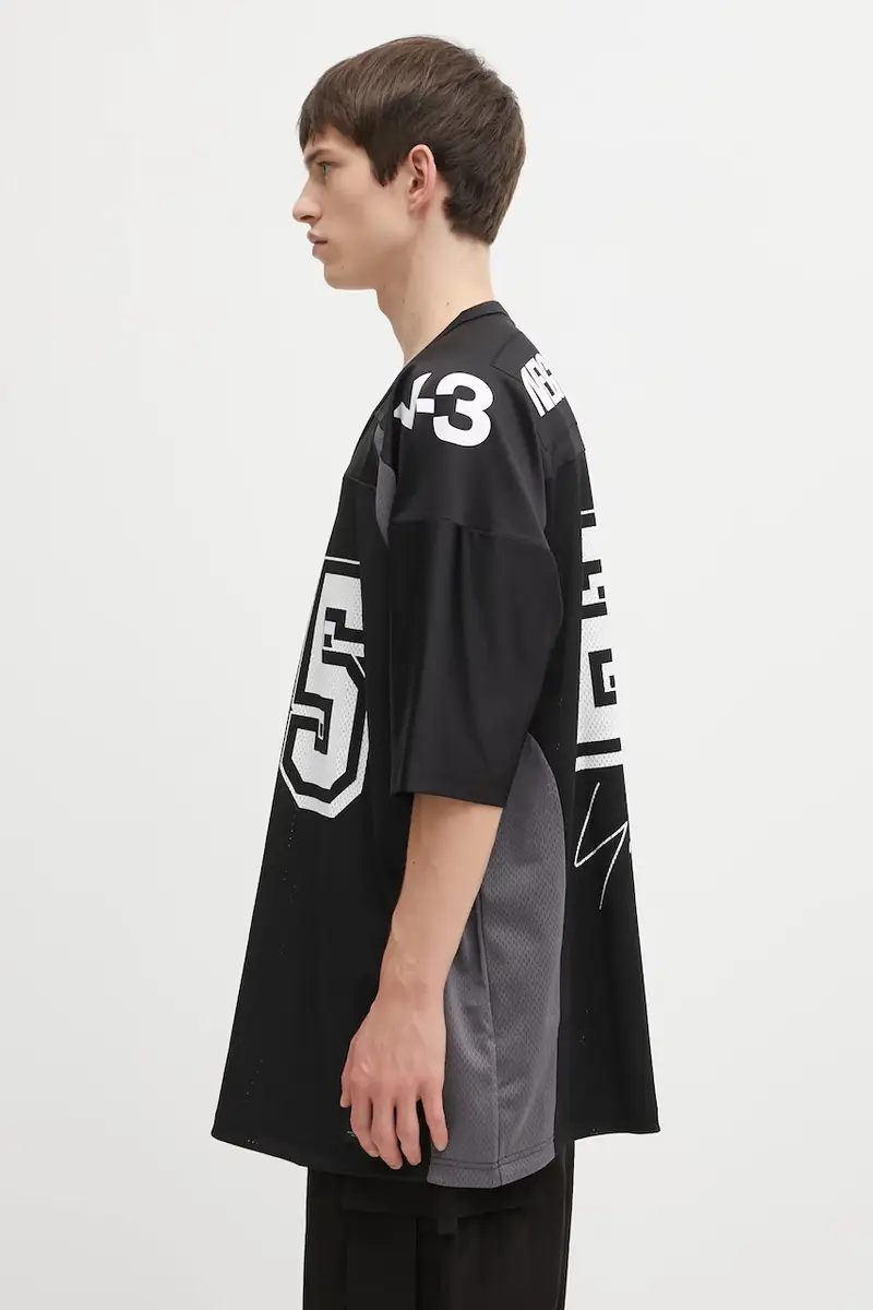 Y-3 T-shirt Uomo Nero 3455048 miniatura 2