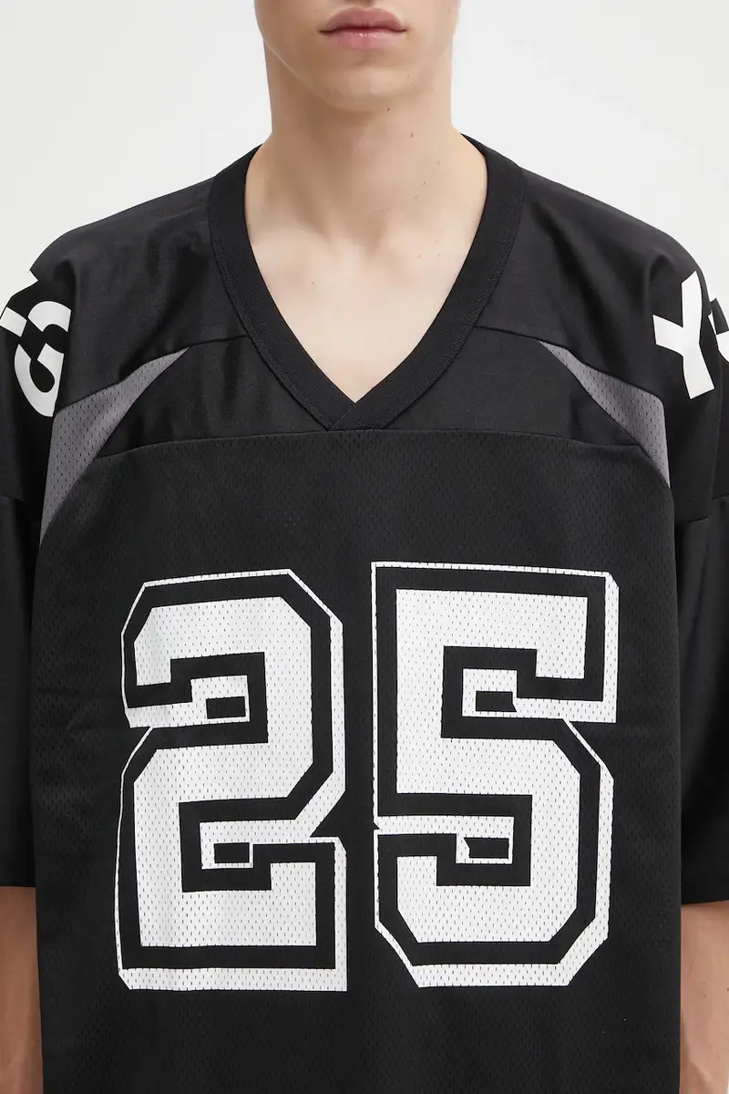 Y-3 T-shirt Uomo Nero 3455048 miniatura 4