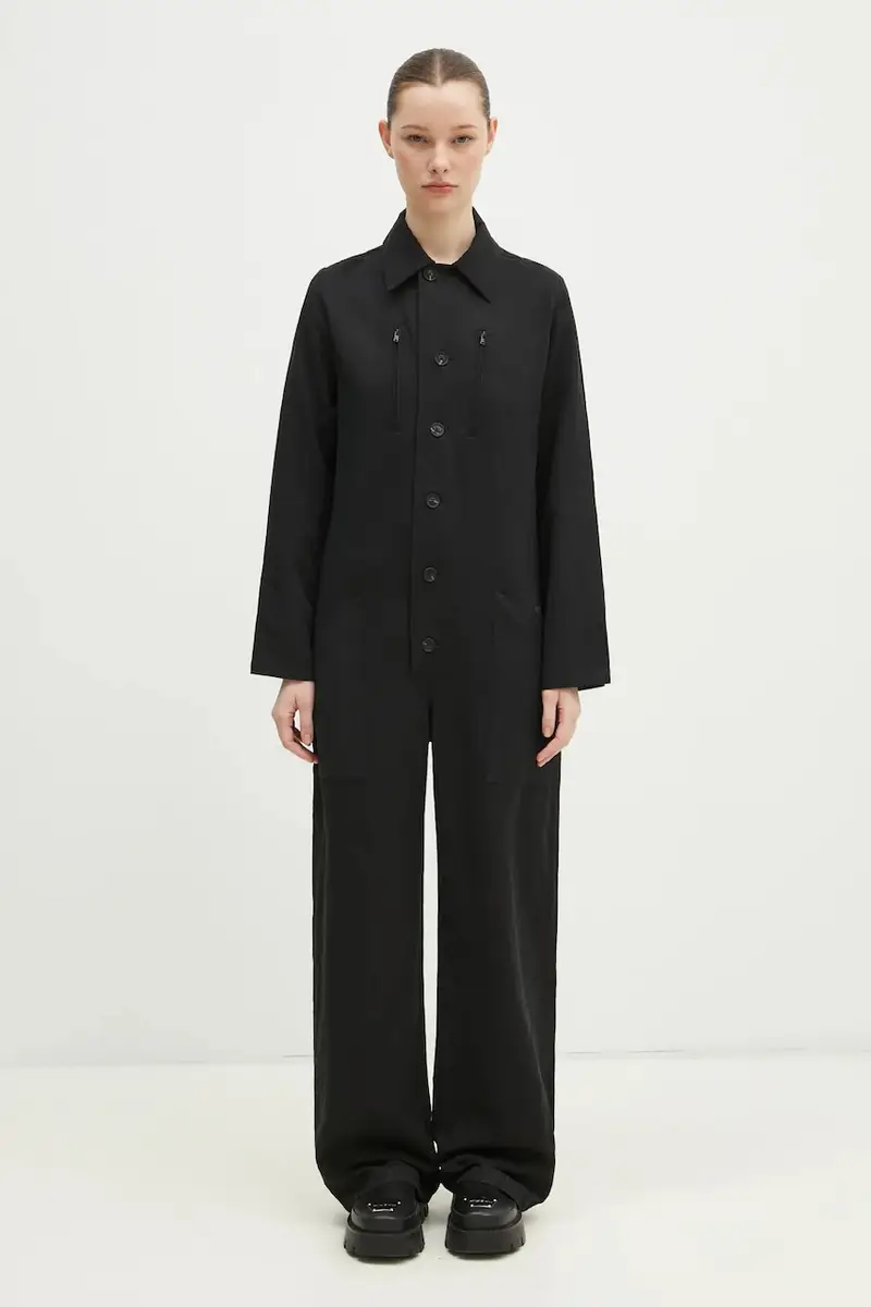 tuta elegante Jumpsuit colore nero JD3515